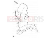 SUZUKI DR200SE K3 (2003) (E03,E28,E33) 33 - HEADLAMP COVER