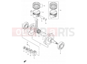 SUZUKI DR200SE K3 (2003) (E06,E24) 5 - CRANKSHAFT