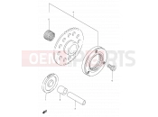 SUZUKI DR200SE K3 (2003) (E06,E24) 6 - STARTER CLUTCH