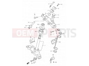 SUZUKI DR200SE K3 (2003) (E06,E24) 40 - STEERING STEM (MODEL K1/MODEL K2 P09)