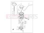 SUZUKI DR200SE K4 (2004) (E03,E28,E33) 9 - CARBURETOR
