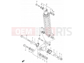SUZUKI DR200SE K4 (2004) (E03,E28,E33) 46A - REAR CUSHION LEVER (MODEL K4/K5)
