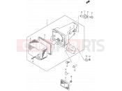 SUZUKI DR200SE K4 (2004) (E06,E24) 23A - REAR COMBINATION LAMP (MODEL K2 P09)