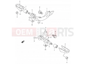 SUZUKI DR200SE K4 (2004) (E06,E24) 28A - FOOTREST (MODEL K2/K3/K4/K5 E24)