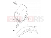 SUZUKI DR200SE K4 (2004) (E06,E24) 32 - HEADLAMP COVER (MODEL K1,MODEL K2 P09)