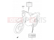 SUZUKI DR200SE K4 (2004) (E06,E24) 36 - LABEL