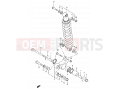 SUZUKI DR200SE K4 (2004) (E06,E24) 45 - REAR CUSHION LEVER