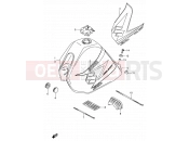 SUZUKI DR200SE K5 (2005) (E03,E28,E33) 29A - FUEL TANK (MODEL K4/K5)