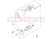 SUZUKI DR200SE K5 (2005) (E03,E28,E33) 16A - STARTING MOTOR (MODEL K2/K3/K4/K5)