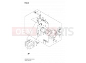 SUZUKI DR200SE K6 (2006) (E03,E28,E33) 43 - FRONT CALIPER