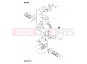 SUZUKI DR200SE K7 (2007) (E06,E24) 41 - HANDLE LEVER (MODEL K6/K7/K8/K9 E24)