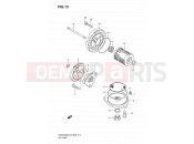 SUZUKI DR200SE K8 (2008) (E03,E28,E33) 13 - OIL PUMP