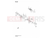 SUZUKI DR200SE K8 (2008) (E03,E28,E33) 29 - FOOTREST