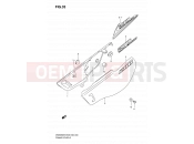 SUZUKI DR200SE K8 (2008) (E03,E28,E33) 33 - FRAME COVER (MODEL K6/K7/K8)