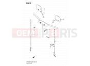 SUZUKI DR200SE K8 (2008) (E03,E28,E33) 35 - HANDLEBAR