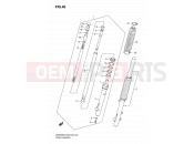 SUZUKI DR200SE K8 (2008) (E03,E28,E33) 40 - FRONT DAMPER