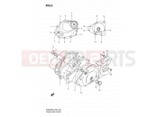 SUZUKI DR200SE K8 (2008) (E06,E24) 5 - CRANKCASE COVER