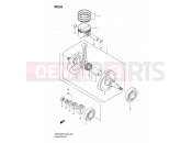 SUZUKI DR200SE K9 (2009) (E06,E24) 6 - CRANKSHAFT