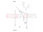SUZUKI DR200SE L0 (2010) (E06,E24) 40 - HANDLE BAR (E06)