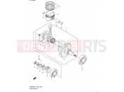 SUZUKI DR200SE L1 (2011) (E03,E28,E33) 6 - CRANKSHAFT