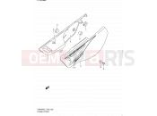 SUZUKI DR200SE L1 (2011) (E03,E28,E33) 32 - FRAME COVER