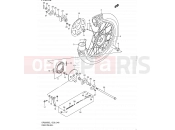 SUZUKI DR200SE L1 (2011) (E03,E28,E33) 46 - REAR WHEEL
