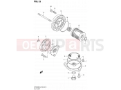 SUZUKI DR200SE L2 (2012) (E03,E28,E33) 13 - OIL PUMP