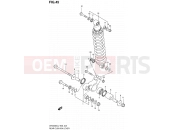 SUZUKI DR200SE L2 (2012) (E03,E28,E33) 45 - REAR CUSHION LEVER