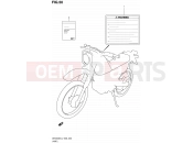 SUZUKI DR200SE L2 (2012) (E24) 50 - LABEL (DR200SEL2 E24)