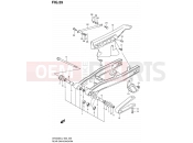 SUZUKI DR200SE L2 (2012) (E24) 59 - REAR SWINGING ARM