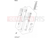 SUZUKI DR200SE L2 (2012) (E24) 52 - FRONT DAMPER