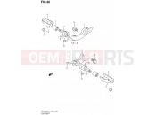 SUZUKI DR200SE L3 (2013) (E06) 36 - FOOTREST (DR200SEL3 E24)