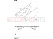 SUZUKI DR200SE L3 (2013) (E06) 41 - FRAME COVER