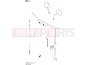 SUZUKI DR200SE L3 (2013) (E06) 44 - HANDLEBAR (DR200SEL3 E06)