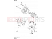 SUZUKI DR200SE L3 (2013) (E24) 13 - OIL PUMP