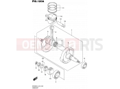SUZUKI DR200SE L5 (2015) (E24) 120A - CRANKSHAFT