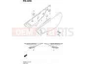 SUZUKI DR200SE L5 (2015) (E24) 445A - FRAME COVE