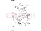 SUZUKI DR200SE L5 (2015) (E24) 541A - REAR SWINGINGARM