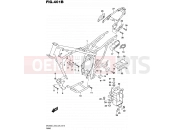 SUZUKI DR200S L5 (2015) (E03,E28,E33) 401B - FRAME (DR200SL5 E28)