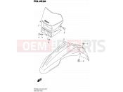 SUZUKI DR200S L5 (2015) (E03,E28,E33) 452A - HEADLAMP COVER