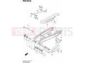 SUZUKI DR200S L5 (2015) (E03,E28,E33) 541A - REAR SWINGINGARM