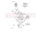 SUZUKI DR250 L (1990) 1 - CYLINDER HEAD