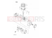 SUZUKI DR250 L (1990) 5 - CRANKSHAFT