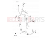SUZUKI DR250 L (1990) 13 - OIL HOSE