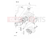 SUZUKI DR250 M (1991) 10 - AIR CLEANER