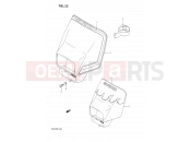 SUZUKI DR250 M (1991) 33 - HEADLAMP HOUSING