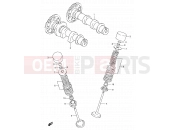 SUZUKI DR250R W (1998) 9 - CAM SHAFT / VALVE