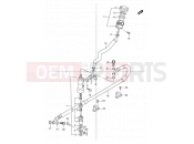 SUZUKI DR250R W (1998) 51 - REAR MASTER CYLINDER