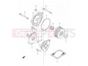 SUZUKI DR250R X (1999) 14 - OIL PUMP