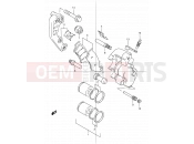 SUZUKI DR250R X (1999) 45 - FRONT CALIPER